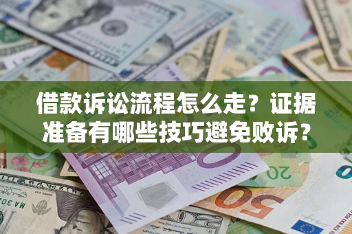 济南借款诉讼流程怎么走？证据准备有哪些技巧避免败诉？