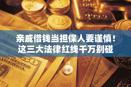 济南亲戚借钱当担保人要谨慎！这三大法律红线千万别碰