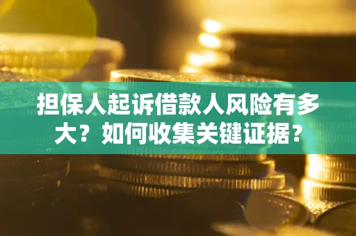 济南担保人起诉借款人风险有多大？如何收集关键证据？