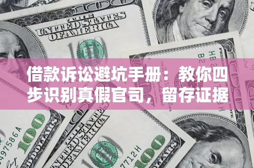 济南借款诉讼避坑手册：教你四步识别真假官司，留存证据不踩雷