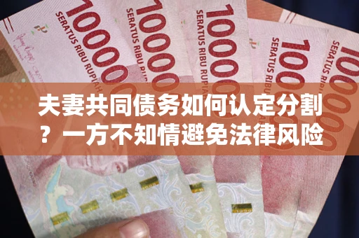 济南夫妻共同债务如何认定分割？一方不知情避免法律风险必看！